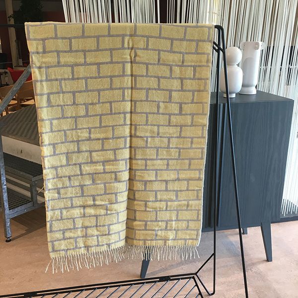 Hem Design plaid - geel/grijs