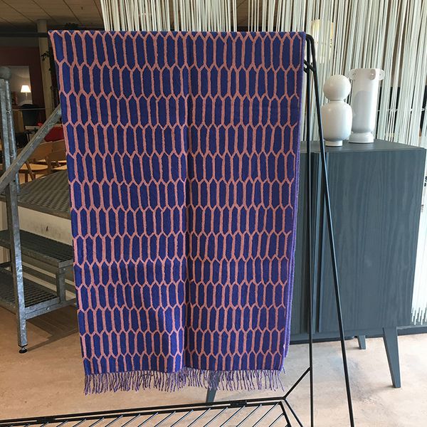 Hem Design Plaid Scribble Kenno Roze/Blauw vlakjes
