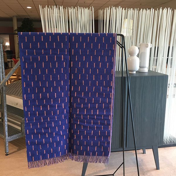 Hem Design Plaid Scribble Kenno Roze/Blauw streepjes