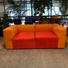 Hay Mags Soft 2-zitsbank - Oranje / Rood - Showroom