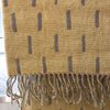 Hem Design Scribble Plaid - Geel/Grijs - Materiaal