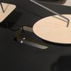 Koleksiyon Partita vergadertafel - 420x140x74 - Achter aanzicht