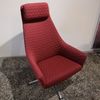 Arco Sketch Lounge draaifauteuil met poef - Zijaanzicht links