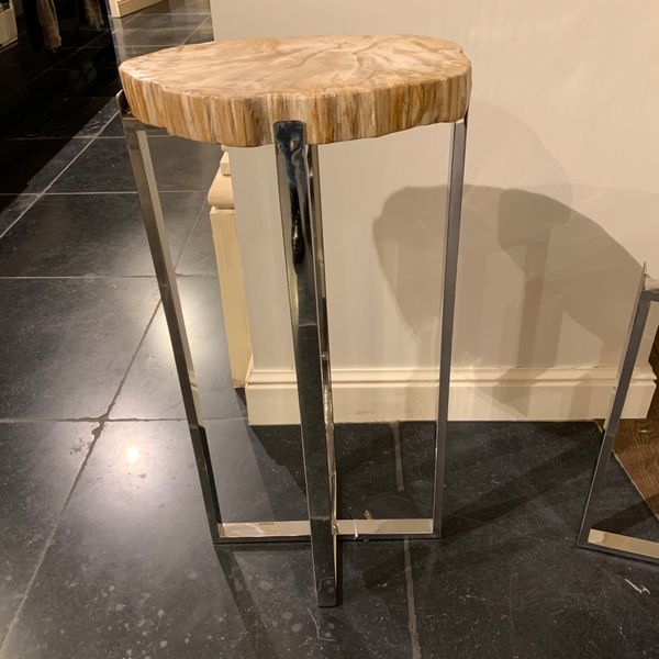 CRAVT Naturel bijzettafel (set van 2) - Showroom