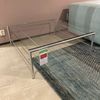 Salontafel glas helder 100x100 - Zijaanzicht rechts