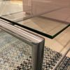 Salontafel glas helder 100x100 - Details