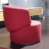 Rolf Benz SE 684 draaifauteuil - Vooraanzicht