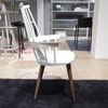 Kartell Comback eetkamerstoel - Vooraanzicht