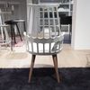 Kartell Comback eetkamerstoel - Achter aanzicht