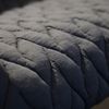 Moroso Klara fauteuil met poef - Materiaal
