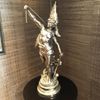 Empel Collections Vernikkeld bronzen beeld - Zijaanzicht rechts