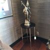 Empel Collections Vernikkeld bronzen beeld - Boven aanzicht