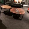 Interni Edition Ypsilon O salontafel en bijzettafel (set van 2) - Zijaanzicht rechts