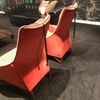 Giorgetti Mobius fauteuil  - Achter aanzicht