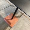HAY Terrazzo cafe eettafel - 60x60 - Vooraanzicht