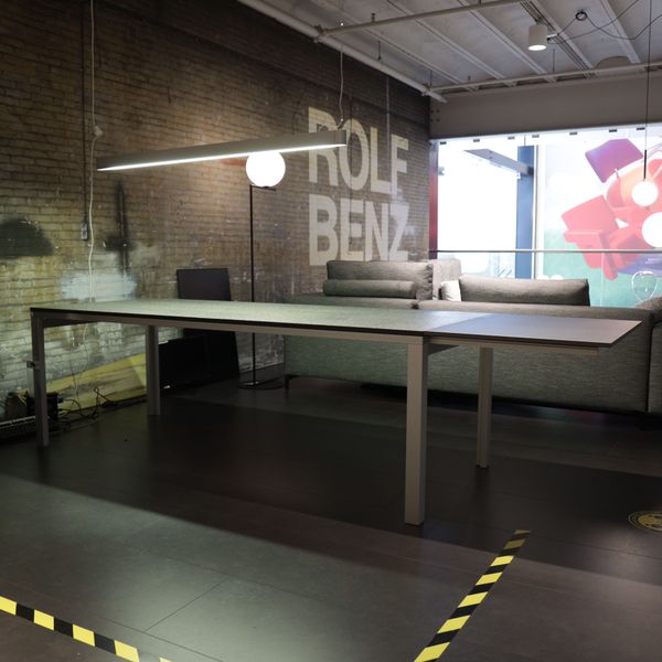 Ronald Schmitt G575/E eettafel - 220x90 - Showroom