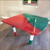 Cassina Sessantuna eettafel - 151x148 - Zijaanzicht links
