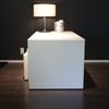 Kreamat tafel met hockers (set van 4) - Showroom
