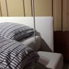Auping Royal Pure White bed - 180x210 - Zijaanzicht rechts