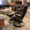 Stressless View relaxfauteuil met poef - Achter aanzicht