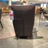LABEL vandenberg Don Quichot fauteuil met poef - Achter aanzicht
