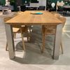 Van Grinsven 1440 eettafel - 240x100 - Vooraanzicht