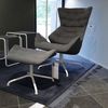 Thonet 808 draaifauteuil met poef - Zijaanzicht rechts