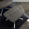 Thonet 808 draaifauteuil met poef - Details