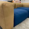 Hay Mags Soft 2-zitsbank - Beige / Blauw - Details