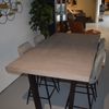 Henders en Hazel Farmero bartafel - 180x100 - Vooraanzicht