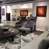 Giorgetti Mobius Wing Chair fauteuil - Boven aanzicht