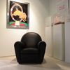 Poltrona Frau Vanity Fair fauteuil - Boven aanzicht