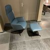 FSM Rex relaxfauteuil met poef - Vooraanzicht