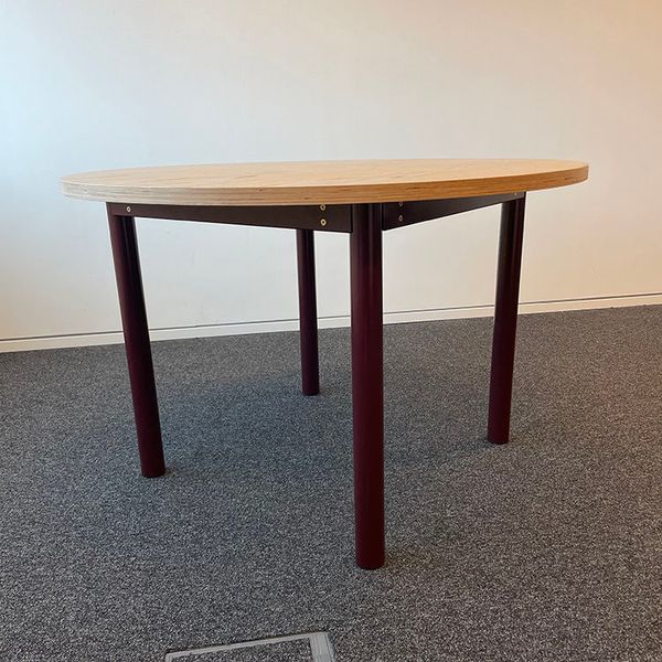 Very Good & Proper Metal Dowel eettafel - Ø120 - Showroom