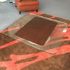 Giorgetti Flat glazen salontafel  - Boven aanzicht