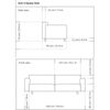 Hem Design Kofi 3-zitsbank - Details