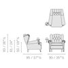 Poltrona Frau 1919 fauteuil - Details