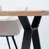 Dyyk Balou eettafel - 220x100 - Details