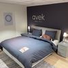 Avek 1927 boxspring - 180x210 vlak - Zijaanzicht rechts