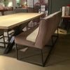 Het Anker meubelen Zara eetkamerstoel (set van 3) met 3-zitsbank - Zijaanzicht links