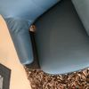 Leolux Cream fauteuil met poef - Details